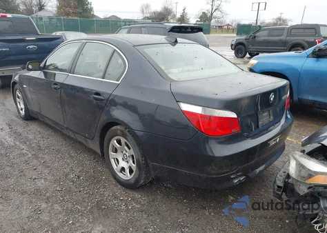 2004 BMW 525I z USA, uszkodzony, nr VIN WBANA53514B855188